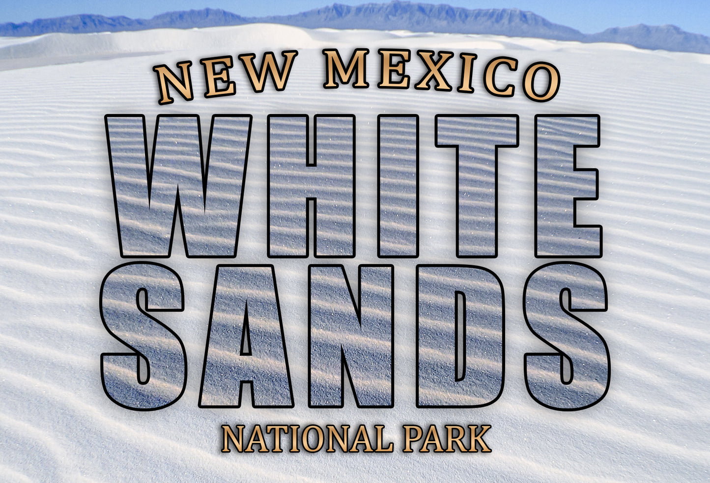 White Sands National Park Greeting Cards
