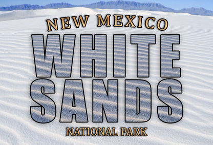 White Sands National Park Greeting Cards