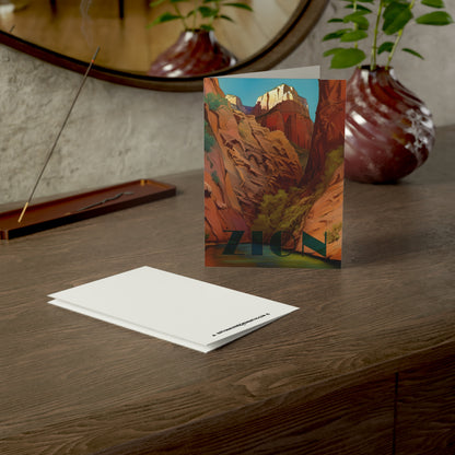 Zion National Park Greeting Cards