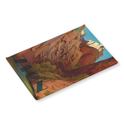 Zion_National_Park_Refrigerator_Magnets_RectangleButtonMagnet_V_Angle_Mockup.png