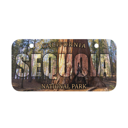 Sequoia National Park Custom License Plate