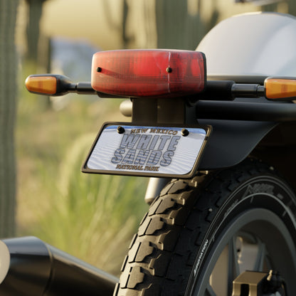 White Sands National Park Custom License Plate