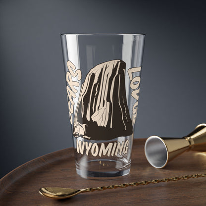 Devils Tower / Bears Lodge Pint Glass, 16oz