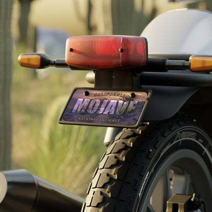 Mojave National Preserve Custom License Plate