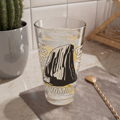 Devils Tower / Bears Lodge Pint Glass, 16oz