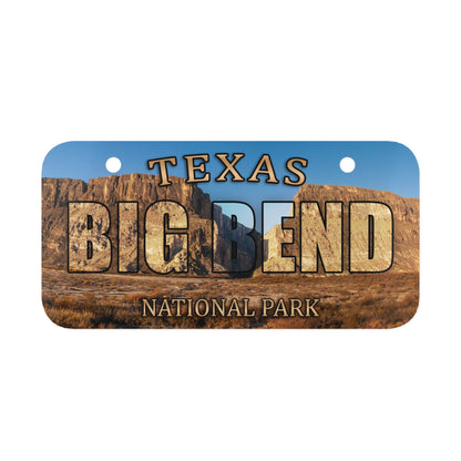 Big Bend National Park Custom LIcense Plate