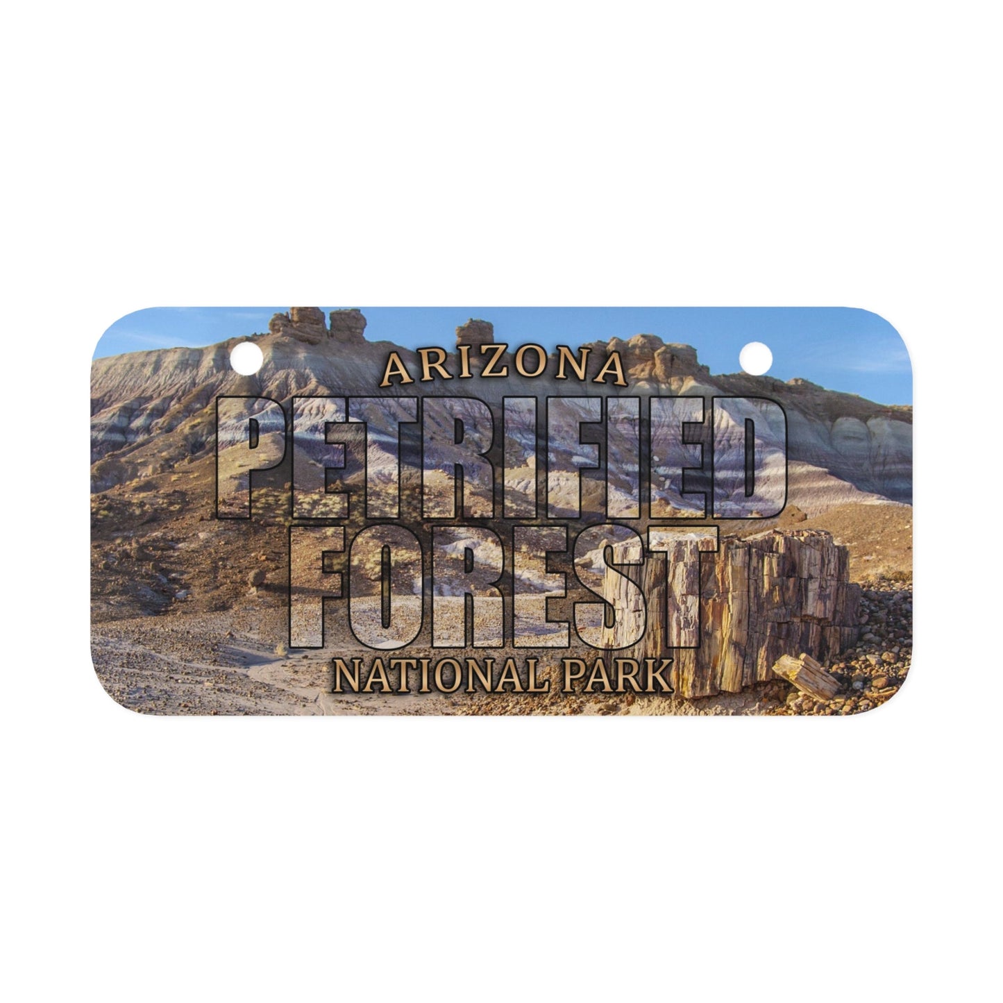 Petrified Forest National Park Custom License Plate